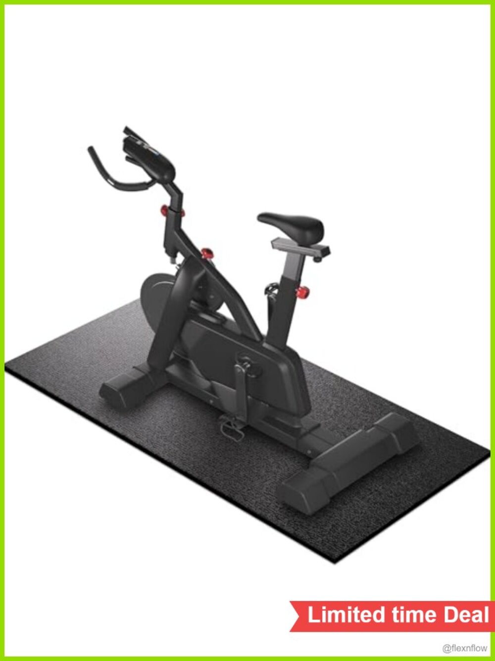 Treadmill Mat 6mm Thick PVC High Density Exercise Equipment Mat for Hardwood